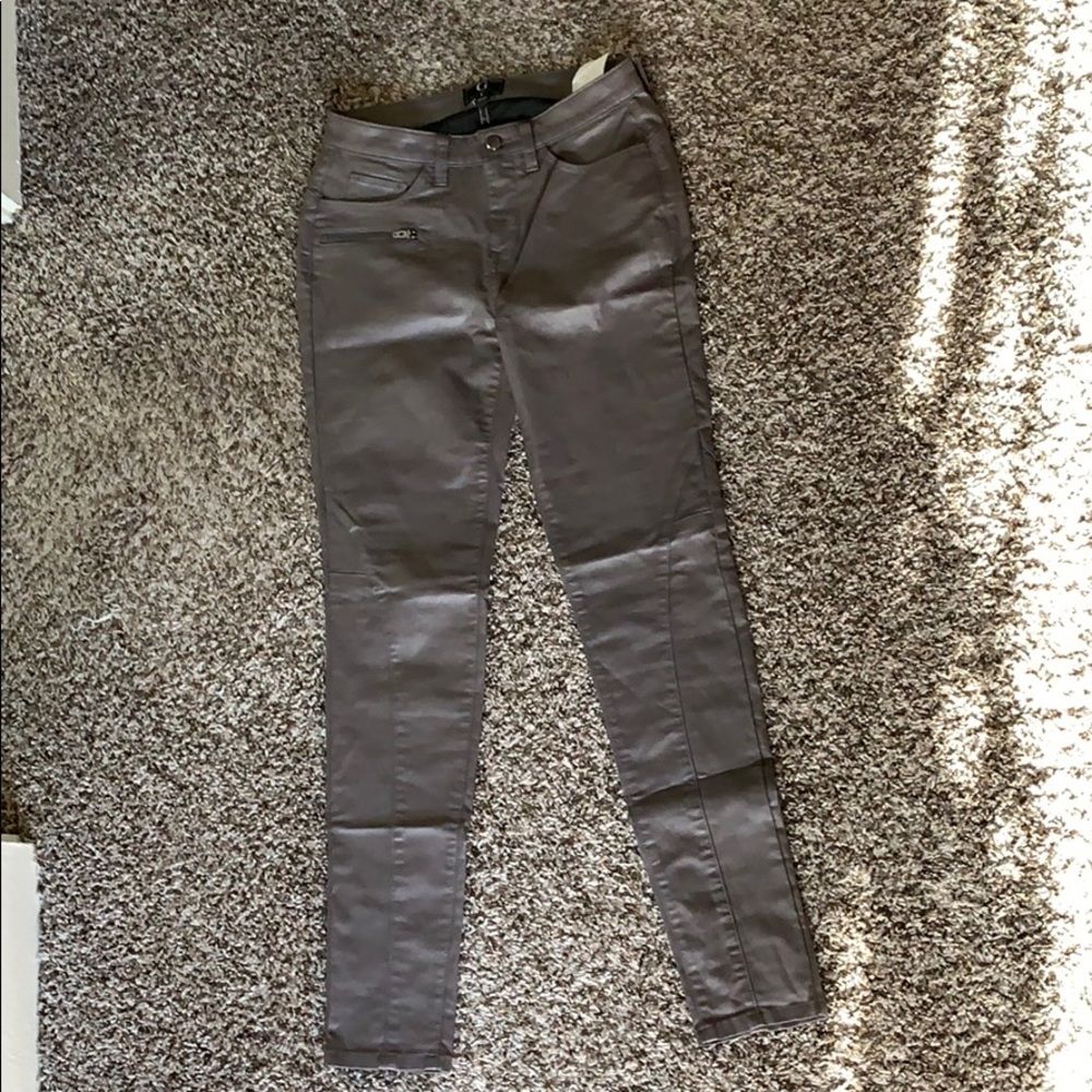 Pleather pants